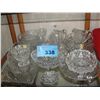 Image 1 : Shelf lot of assorted crystal ware
