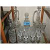 Image 1 : Shelf lot of assorted pinwheel crystal;