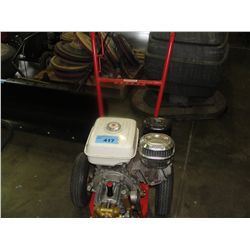 Honda powered pressure washer