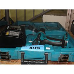 Mikita cordless drill with charger, no battery