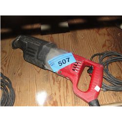milwaulkee reciprocating saw
