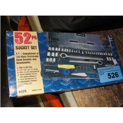 52pc socket set