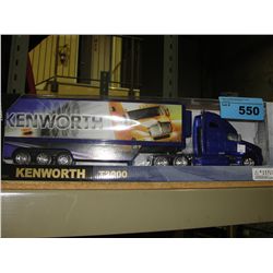 Kenworth diecast metal collectors truck
