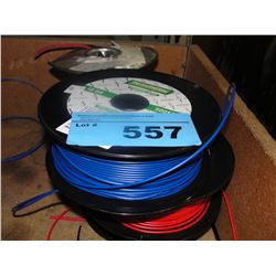 5 partial spools of car audio technitino electric