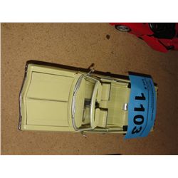 Diecast metal collectors car