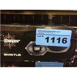 One set of Sniper 450W automobile speakers