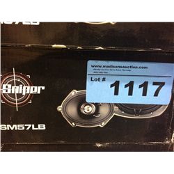 One set of Sniper 450W automobile speakers