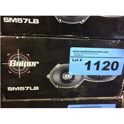 One set of Sniper 450W automobile speakers