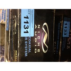 Niche audio 4"x6" automobile speaker system