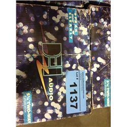 DEI audio 5 1/4" 2way plate audio system