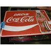 Image 1 : Tin coca cola advertisment sign