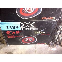Xplore 6x9 4way 700W automobile speaker system