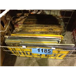 Lot of 50 assorted vintage vehicle license plates