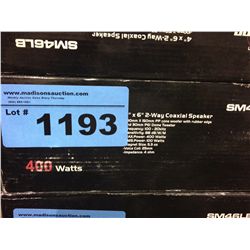 Sniper 400W 2way automobile speaker system