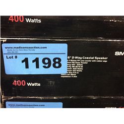 Sniper 400W 2way automobile speaker system