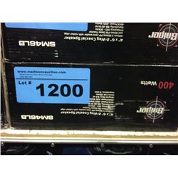 Sniper 400W 2way automobile speaker system