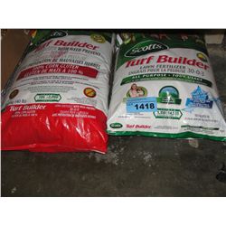 2 bags of scotts turf builder