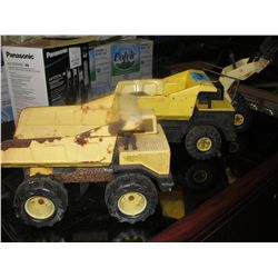 3 tonka toy collectables with a corvette and