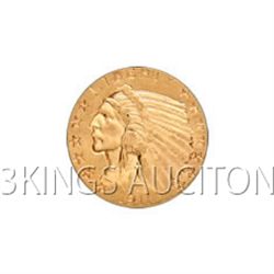 $5 Indian Extra Fine Early Gold Bullion