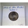 Image 1 : 1993-P Silver War Nickels (VG,VG,F) - 3 pcs.