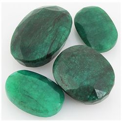 Emerald 437.5ct Loose Gemstone Mix Sizes Oval Cut