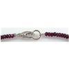 Image 2 : 24.96ct Single Micro Faceted Natural Ruby Bracelet