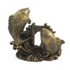 Image 1 : Feng Shui Brass Double Carp Fish Crossing Dragon Gate S