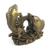 Image 2 : Feng Shui Brass Double Carp Fish Crossing Dragon Gate S