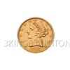 Image 1 : $5 Liberty Extra Fine Early Gold Bullion