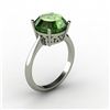 Image 1 : Tourmaline 3.00 ctw Ring 14kt White Gold