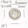 Image 1 : 1964-D ROOSEVELT SILVER DIME *RARE MS HIGH GRADE*!!