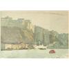 Image 1 : Robert Anning Bell Watercolour "Port Mahon...