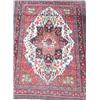 Image 1 : AN ANTIQUE BACKTIRI RUG on red, cream and ...