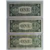 Image 2 : 3 - 1935 $1 Silver Certificate Notes