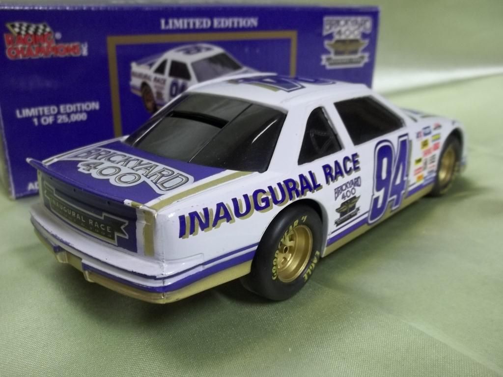 124 Scale DieCast Bank 1994 Brickyard 400
