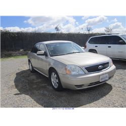 2006 - FORD FIVE HUNDRED