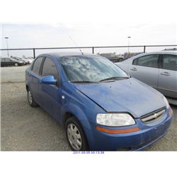 2005 - CHEVROLET AVEO