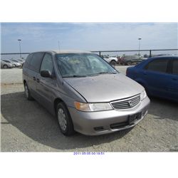 2000 - HONDA ODYSSEY