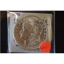 1896 Silver Morgan $1; EST. $30-40