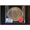 Image 1 : 1925 Peace $1; EF40; EST. $30-40