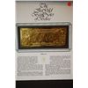 Image 2 : Central Bank Of Belize $5 Foreign Bank Note; "Hibiscus"; The First Gold Bank Notes Of Belize; EST. $