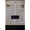 Image 2 : 2003 US Maine State Quarter Mint Set W/US Postal Stamps; P&D Mints; EST. $5-10