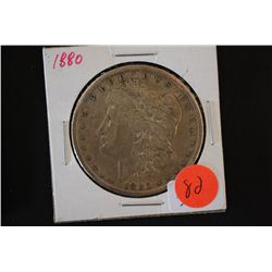 1880 Silver Morgan $1; EST. $40-50