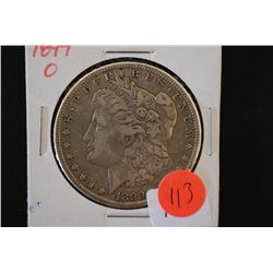1899-O Silver Morgan $1; EST. $40-60