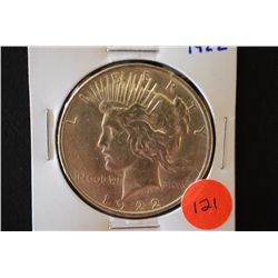 1922 Peace $1; EST. $25-30