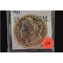 1921 Silver Morgan $1; EST. $30-40
