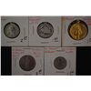 Image 1 : Various Religious Charm Tokens; Lot of 5; EST. $10-15