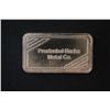 Image 1 : Prudential-Bache Metal Co. Silver Ingot; A Subsidiary of The Prudential; .999 Fine Silver 1 Oz.; EST