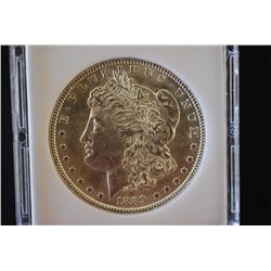 1889 Silver Morgan $1; MCPCG Graded MS61; EST. $60-80