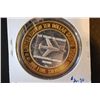 Image 2 : McCarran Int'l Airport "Royal Flush" Las Vegas NV Limited Edition Two-Tone $10 Gaming Token; .999 Fi